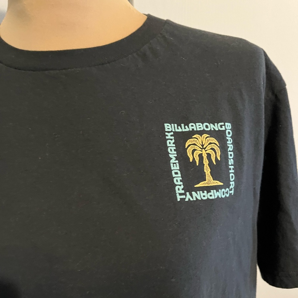 Vintage  Billabong  Mens T Shirt L Large Crewneck Short Sleeve - Picture 3 of 4